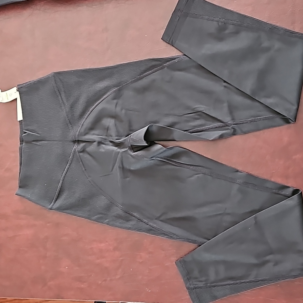 Aerie Offline Womens Sz L Black Hi Rise Legging New